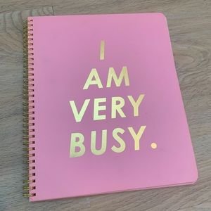 Bando “I AM VERY BUSY” Notebook